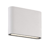 Уличный настенный светильник Elvan BR-007T-6W-WW-Wh