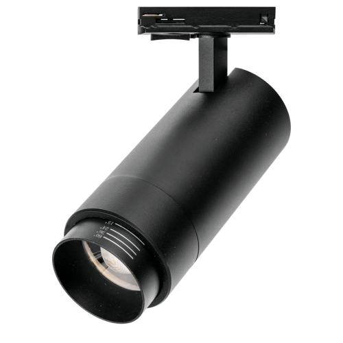 Трековый однофазный светильник Wolta WTL-25W/02B