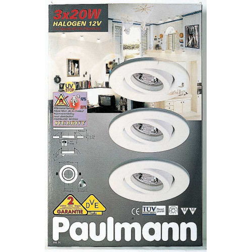 Встраиваемый светильник Paulmann Quality Line 98336