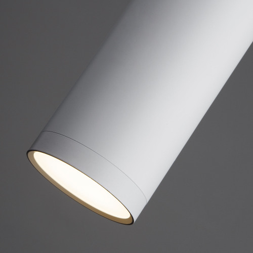 Подвесной светильник Eurosvet Double Topper 50135/1 LED хром/белый