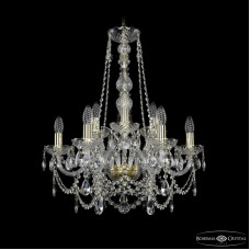 Подвесная люстра Bohemia Ivele Crystal 1411/6+3/195/h-66 G