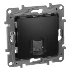 Розетка компьютерная RJ45 Legrand Etika 6 кат UTP антрацит 672653