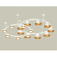 Комплект подвесного светильника Ambrella Light Techno Ring XR92211110 (A9221, A9226, C9241, C9236, N8144, N8124)