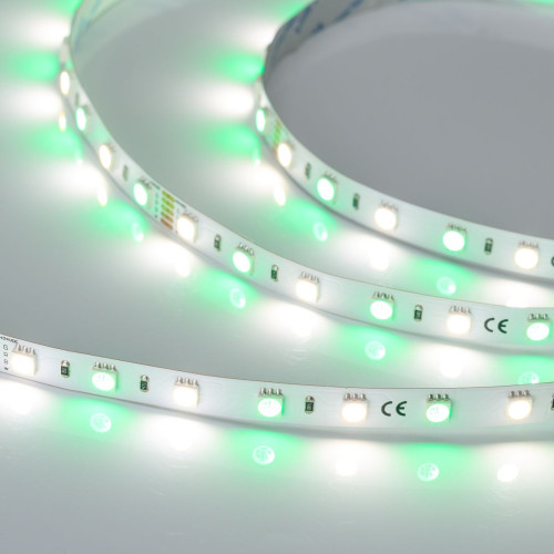 Светодиодная лента Arlight RT-B60-10mm 24V RGBW-Day (14.4 W/m, IP20, 5m) (Открытый) 018326(3)