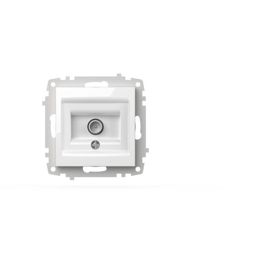 Розетка для TV с экраном (концевая) ELBI Zena Vega 609-015600-273