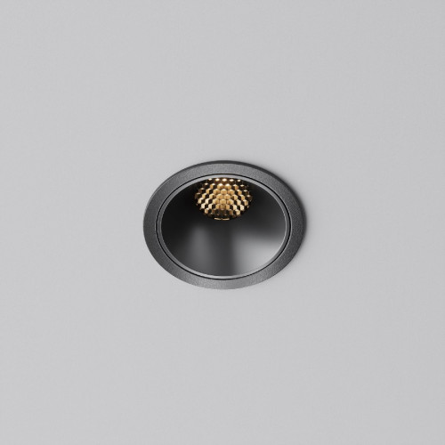 Встраиваемый светильник Maytoni Alfa LED DL043-01-10W2.7K-RD-B