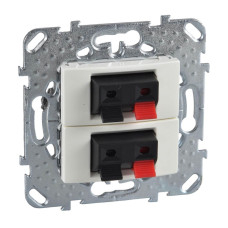 Аудиорозетка двойная Schneider Electric Unica MGU5.8787.25ZD