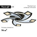 Потолочная люстра Ambrella Light Acrylica Original FA4478