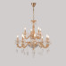 Подвесная люстра Crystal Lux ELIZABETH SP8+4 BRASS
