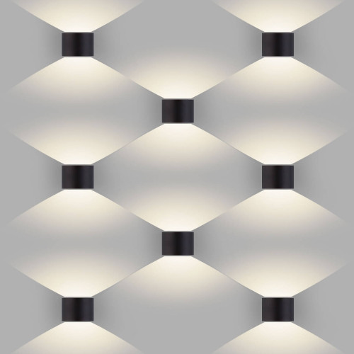 Уличный настенный светодиодный светильник Elektrostandard 1518 Techno LED Blade черный 4690389108938