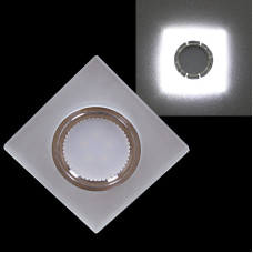 Встраиваемый светильник Reluce 55031-9.0-001MN MR16+LED3W WT