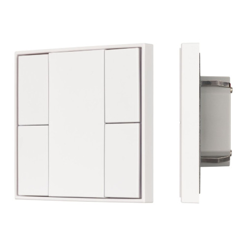 Кнопочная панель Arlight KNX-301-22-4-SH-IN White BUS, Frame 037722