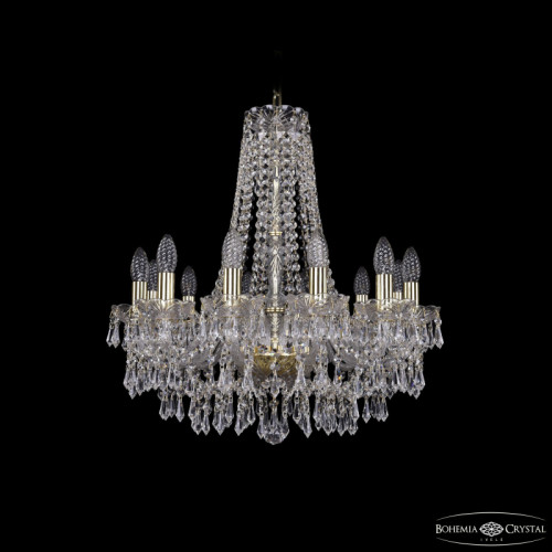 Подвесная люстра Bohemia Ivele Crystal 1403/12/195/h-60 G