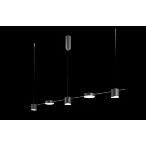 Подвесной светильник Crystal Lux Tristan TRISTAN SP5 L1200 BLACK