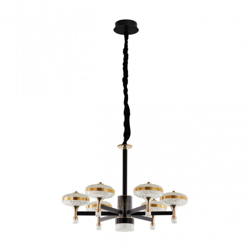 Подвесная люстра Arte Milano Ferrara 273059/6 BK/GD
