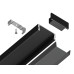 Алюминиевый накладной профиль Ambrella Light Alum Profile GP1700BK/BK