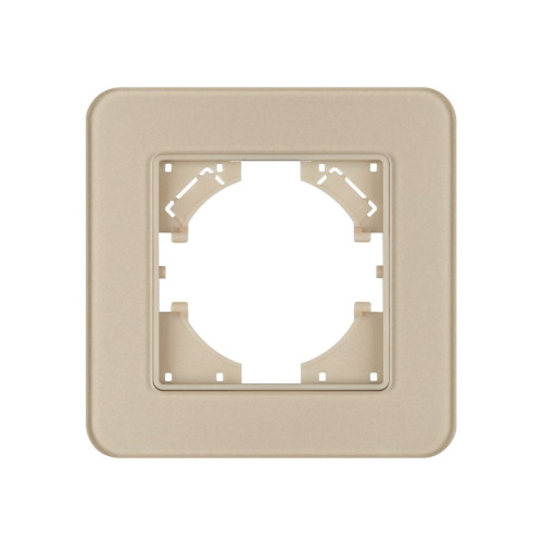 Рамка стеклянная на 1 пост Arlight FRM-OMALI-SFGS-1-GD 049679