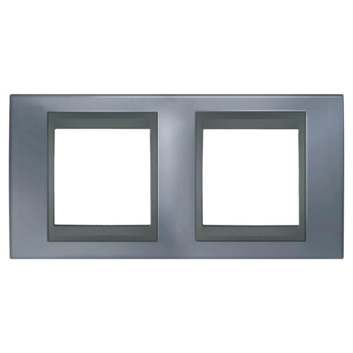 Рамка 2-постовая Schneider Electric Unica Top MGU66.004.297