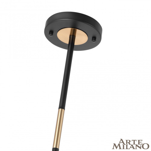 Люстра на штанге Arte Milano Neapolis 276708/8 BK/GD