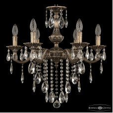Подвесная люстра Bohemia Ivele Crystal AL78101/6/175 B SGB