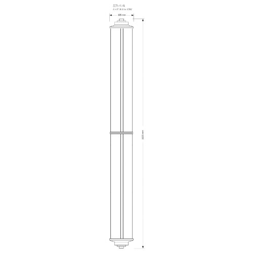 Настенный светильник Kutek Mood Siri SIR-K-4(ZM)