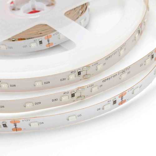 Светодиодная лента Apeyron 12В СТ 4,8Вт/м smd3528, 60д/м IP20 5м красная 35BL