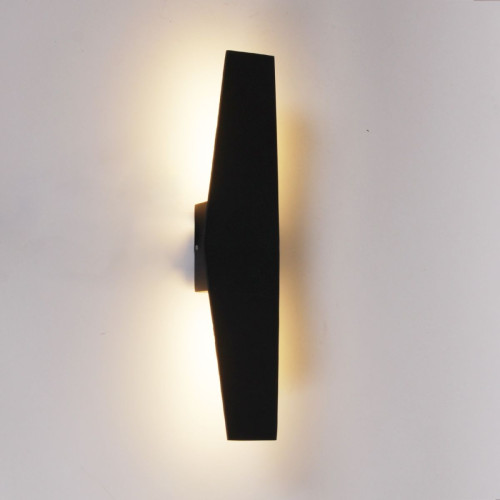 Уличный настенный светильник Reluce 86877-9.2-001JH LED2*6W BK Уличный настенный светильник Reluce 86877-9.2-001JH LED2*6W BK