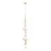 Подвесной светильник Crystal Lux VALENCIA SP1.1 GOLD