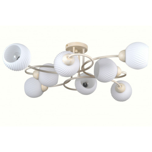 Люстра на штанге Natali Kovaltseva 81400/8C BEIGE GOLD