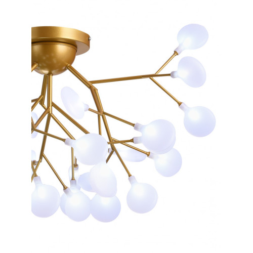Потолочная люстра Natali Kovaltseva GRACE 75126/12С GOLD SATIN
