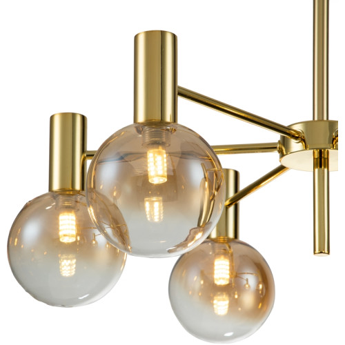 Люстра на штанге Indigo Collana 13015/6R Gold V000220