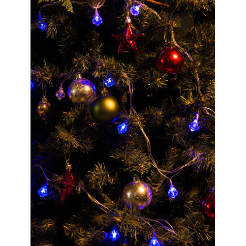 Светодиодная гирлянда (07922) Uniel 220V синий LD-S0280-020/DTA BLUE IP20 DIAMONDS