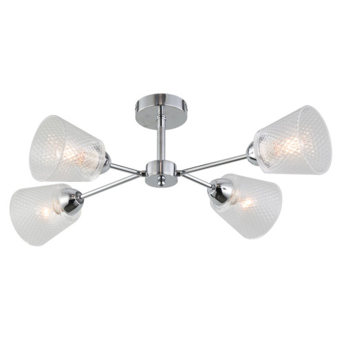 Люстра на штанге Escada Amarant 1104/4P Chrome Люстра на штанге Escada Amarant 1104/4P Chrome