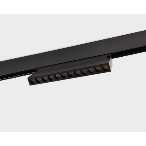 Трековый магнитный светильник Italline Atom IT012-5023 black 3000K