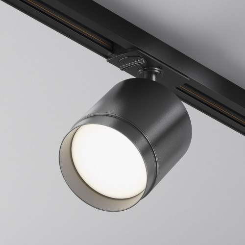 Трековый однофазный светильник Maytoni Polar TR088-1-GX53-B