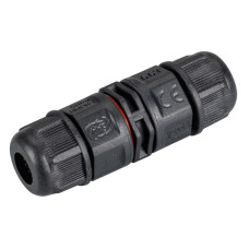 Коннектор прямой Arlight NEO-CON-I-2pin-BK (3-7mm, IP67) 024936