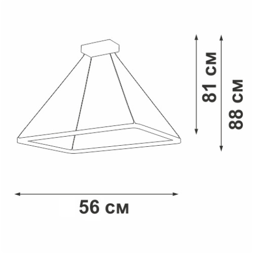 Подвесной светильник Vitaluce V2507DT-1/1S Подвесной светильник Vitaluce V2507DT-1/1S