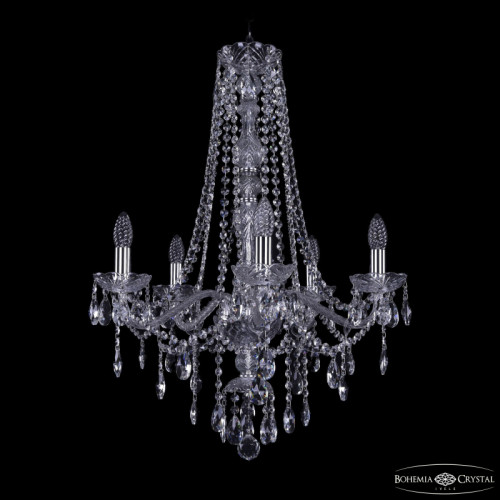 Подвесная люстра Bohemia Ivele Crystal 1415/5/200/h-75 Ni