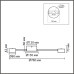 Потолочная люстра Lumion Comfi Torina 8343/8C