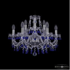 Подвесная люстра Bohemia Ivele Crystal 1410/6+3/195 Ni V3001