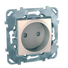 Розетка Schneider Electric Unica б/з со шторками 16A 250V MGU5.033.25ZD