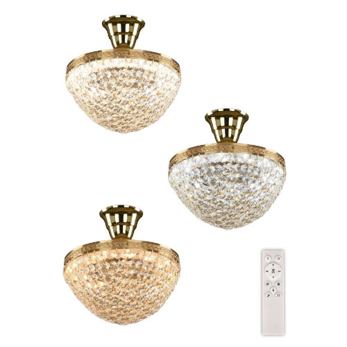 Потолочный светильник Bohemia Ivele Crystal 19321/25IV/LED-DIM G