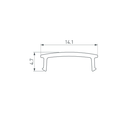 Экран Arlight ARH-DECORE-S12-3000 Flat Opal 052995