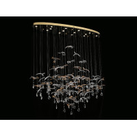 Потолочная люстра Newport Verona 8220/140 С oval gold polished М0070751