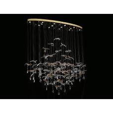 Потолочная люстра Newport Verona 8220/140 С oval gold polished М0070751