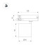 Трековый трехфазный светильник Arlight LGD-DYKE-4TR-R90-26W Day4000 (BK, 50 deg, 230V) 052289