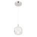 Подвесной светильник Crystal Lux BOX SP1 CHROME/TRANSPARENT