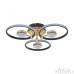 Потолочный светильник Arte Milano Ferrara 276140/3+3 BK/GD