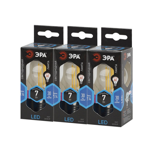 Лампа светодиодная Эра E14 7W 4000K F-LED P45-7W-840-E14 Б0027947