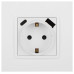 Розетка со шторками с USB type-A+C Эра Elegance 14-4108-01М Б0067710
